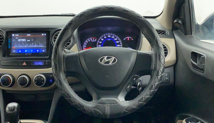 2015 Hyundai Grand i10 MAGNA 1.2 KAPPA VTVT, Petrol, Manual, 51,615 km, Steering Wheel Close Up