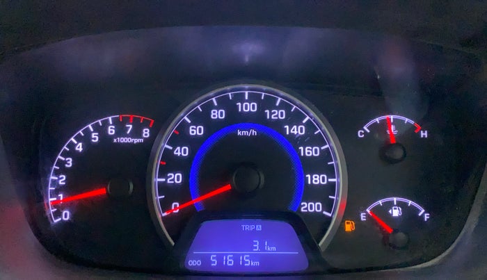 2015 Hyundai Grand i10 MAGNA 1.2 KAPPA VTVT, Petrol, Manual, 51,615 km, Odometer Image