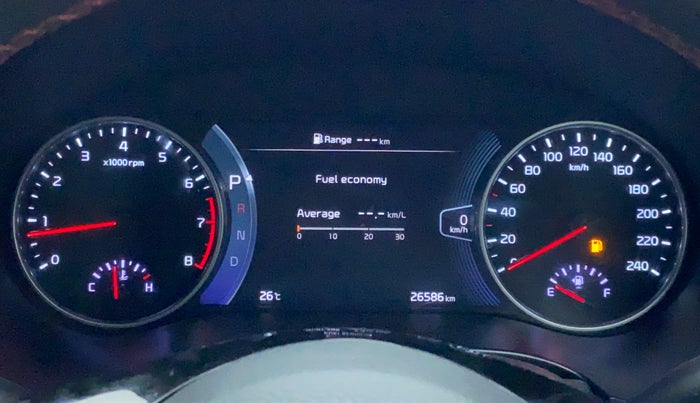 2020 KIA SELTOS 1.4 GTX+ TURBO GDI PETROL AT, Petrol, Automatic, 26,840 km, Odometer Image
