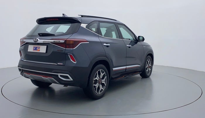 2020 KIA SELTOS 1.4 GTX+ TURBO GDI PETROL AT, Petrol, Automatic, 26,840 km, Right Back Diagonal