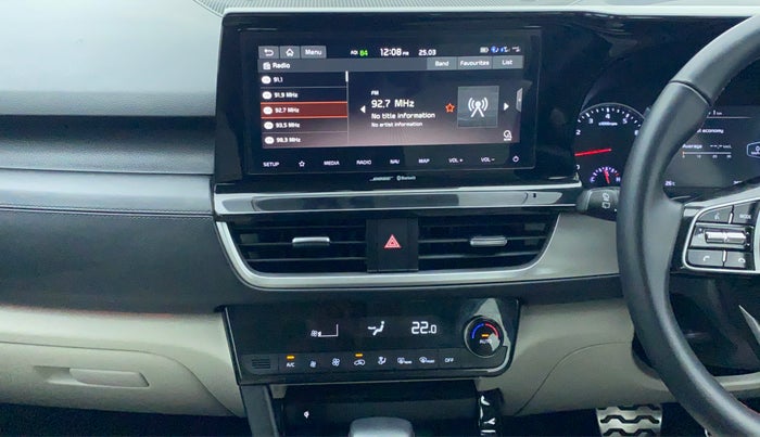 2020 KIA SELTOS 1.4 GTX+ TURBO GDI PETROL AT, Petrol, Automatic, 26,840 km, Air Conditioner