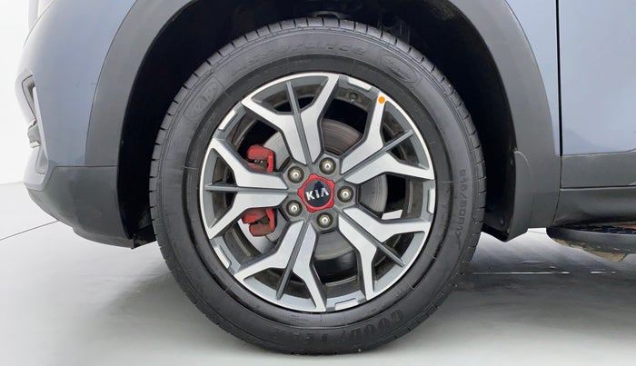 2020 KIA SELTOS 1.4 GTX+ TURBO GDI PETROL AT, Petrol, Automatic, 26,840 km, Left Front Wheel