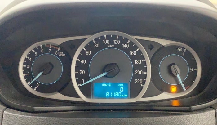 2016 Ford Figo Aspire TREND 1.2 PETROL, Petrol, Manual, 81,145 km, Odometer Image