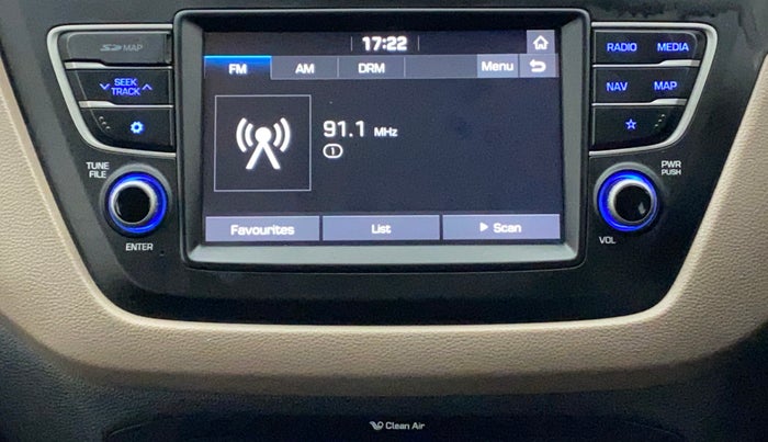 2018 Hyundai Elite i20 ASTA 1.2, Petrol, Manual, 36,479 km, Infotainment System