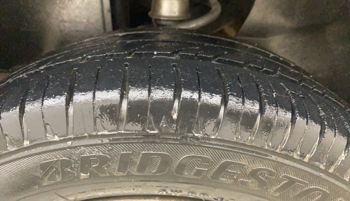 2014 Tata Nano TWIST XT, Petrol, Manual, 58,429 km, Left Rear Tyre Tread