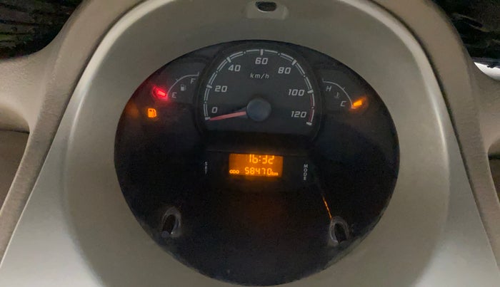 2014 Tata Nano TWIST XT, Petrol, Manual, 58,429 km, Odometer Image