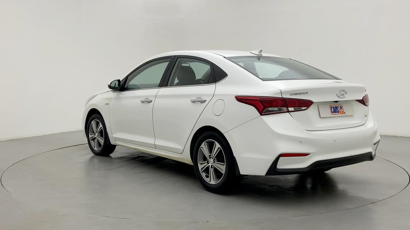 2017 Hyundai Verna 1.6 VTVT SX (O) AT, CNG, Automatic, 37,195 km, Left Back Diagonal
