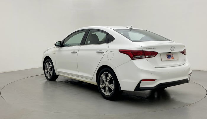 2017 Hyundai Verna 1.6 VTVT SX (O) AT, CNG, Automatic, 37,195 km, Left Back Diagonal