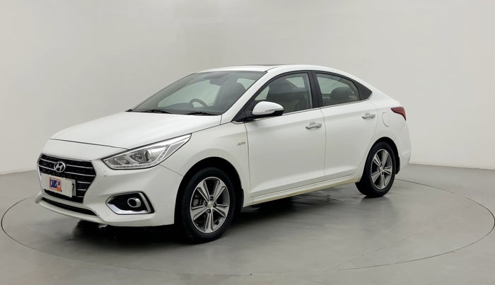 2017 Hyundai Verna 1.6 VTVT SX (O) AT, CNG, Automatic, 37,195 km, Left Front Diagonal