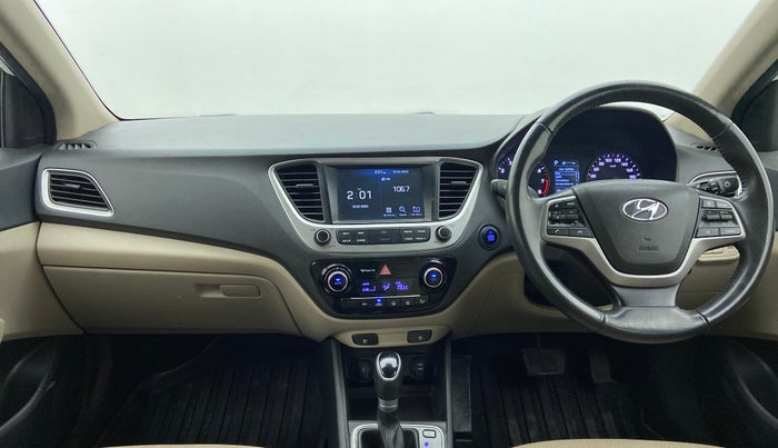 2017 Hyundai Verna 1.6 VTVT SX (O) AT, CNG, Automatic, 37,195 km, Dashboard