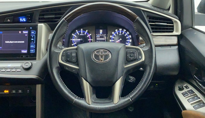 2018 Toyota Innova Crysta 2.7 ZX AT 7 STR, Petrol, Automatic, 28,551 km, Steering Wheel Close Up