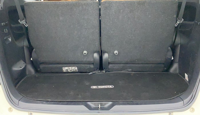 2018 Toyota Innova Crysta 2.7 ZX AT 7 STR, Petrol, Automatic, 28,551 km, Boot Inside