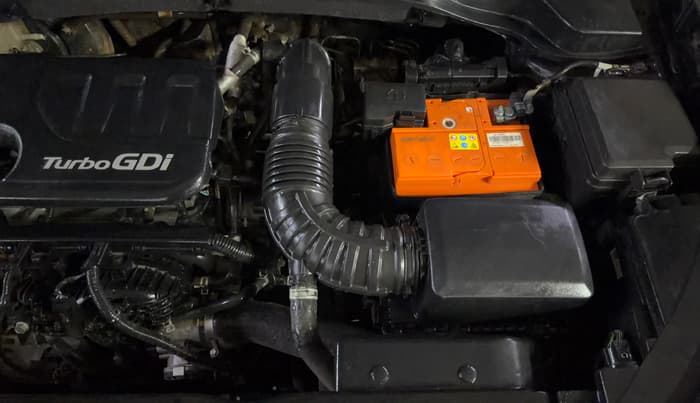 2020 KIA SONET HTX 1.0 IMT, Petrol, Manual, 73,261 km, Engine View - Left
