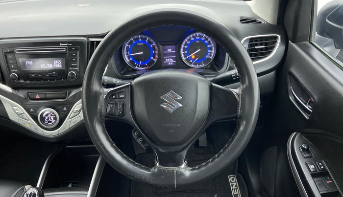 2017 Maruti Baleno DELTA PETROL 1.2, Petrol, Manual, 71,974 km, Steering Wheel Close Up