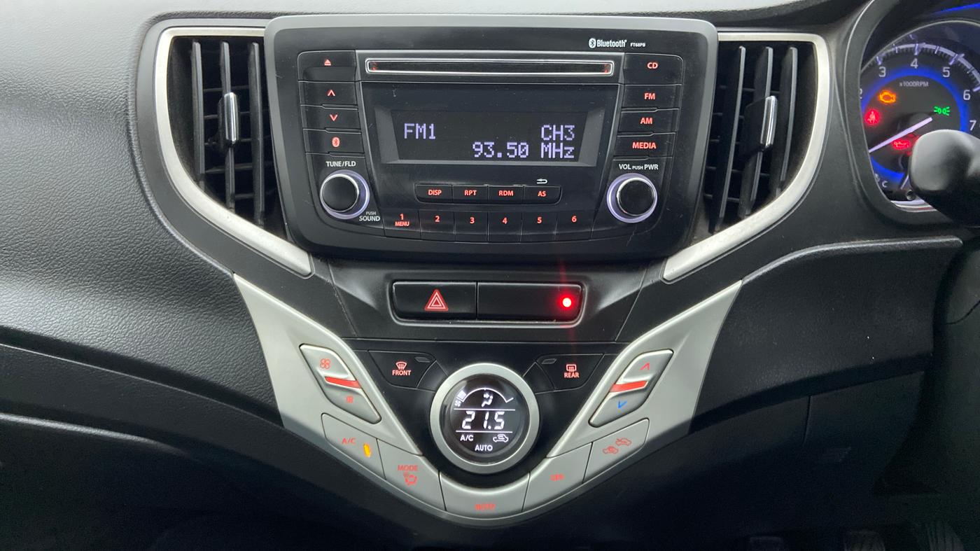 2017 Maruti Baleno DELTA PETROL 1.2, Petrol, Manual, 71,974 km, Air Conditioner