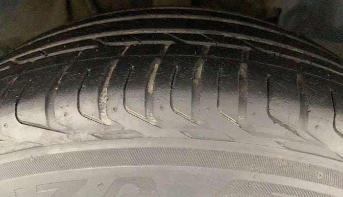 2018 Tata NEXON XZA PLUS PETROL, Petrol, Automatic, 12,564 km, Right Front Tyre Tread