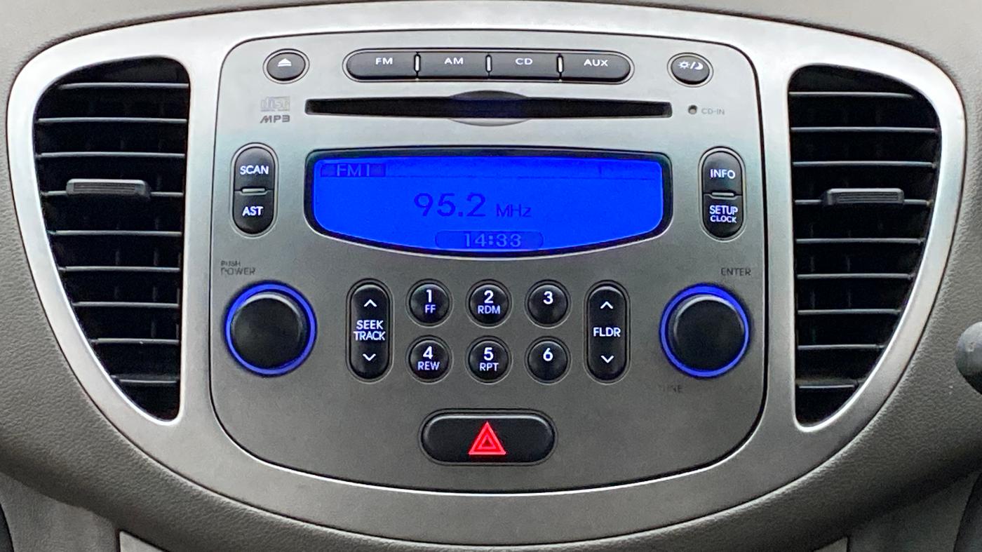 2014 Hyundai i10 SPORTZ 1.1 IRDE2, Petrol, Manual, 89,433 km, Infotainment System