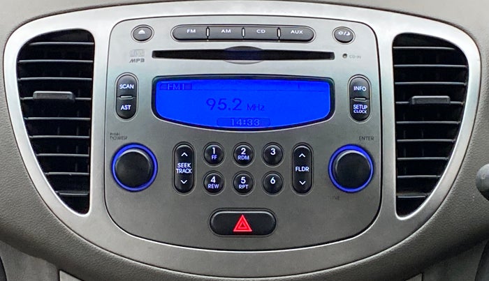 2014 Hyundai i10 SPORTZ 1.1 IRDE2, Petrol, Manual, 89,433 km, Infotainment System