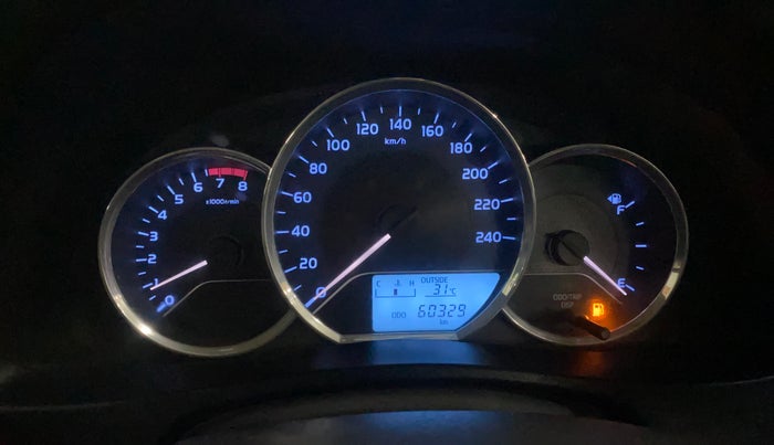 2017 Toyota Corolla Altis J PETROL, Petrol, Manual, 60,318 km, Odometer Image
