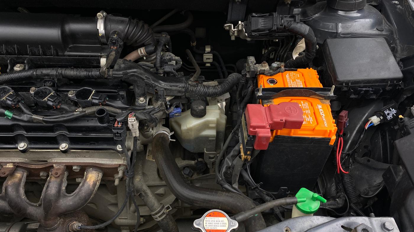 2018 Maruti Dzire VXI AMT, Petrol, Automatic, 63,179 km, Engine View - Left