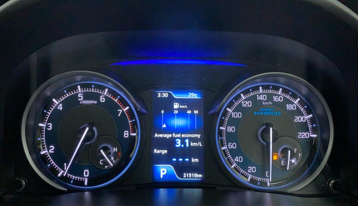 2022 Maruti XL6 ALPHA AT, Petrol, Automatic, 21,509 km, Odometer Image
