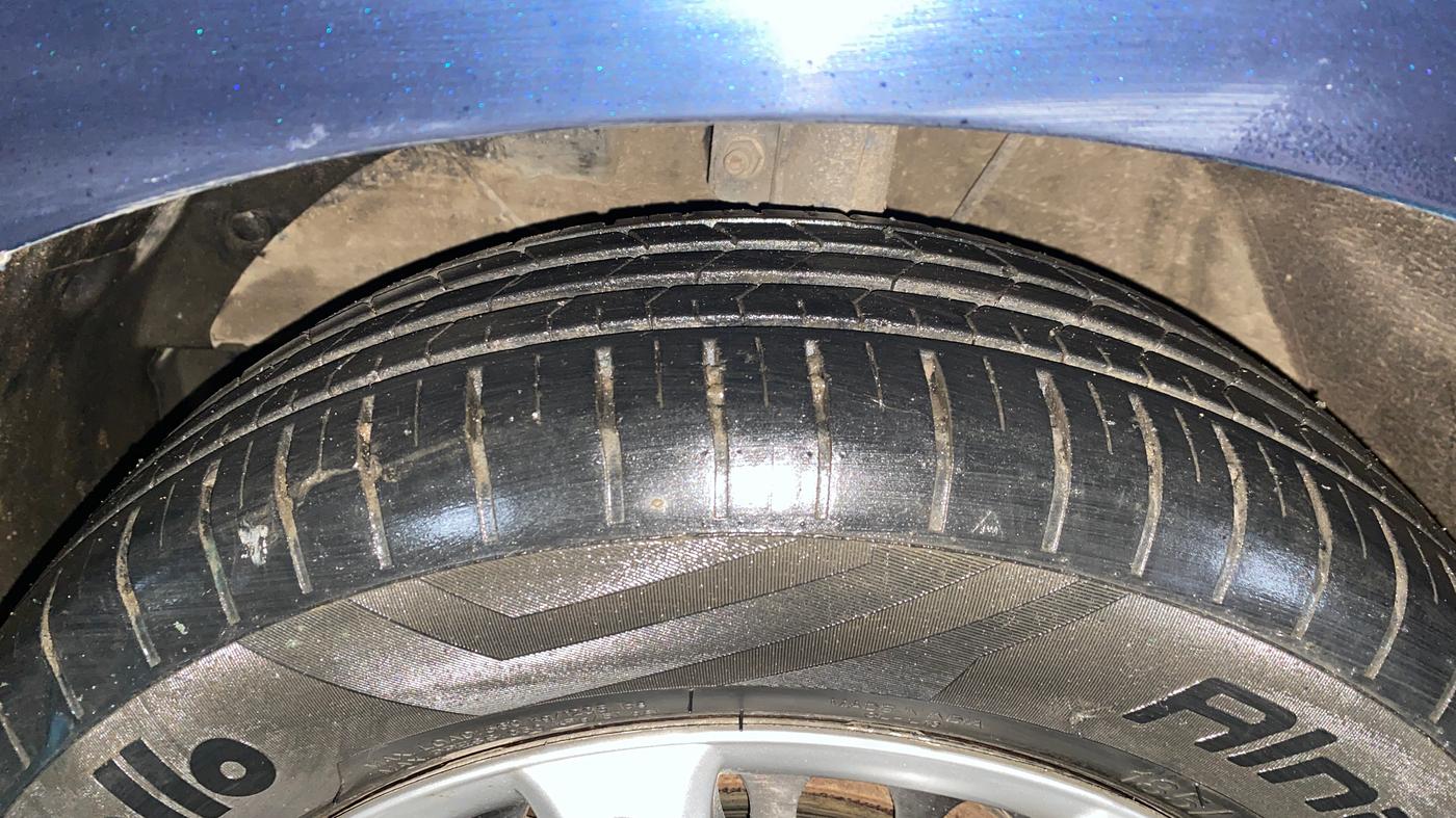 2022 Maruti Baleno DELTA PETROL 1.2, Petrol, Manual, 30,672 km, Left Front Tyre Tread