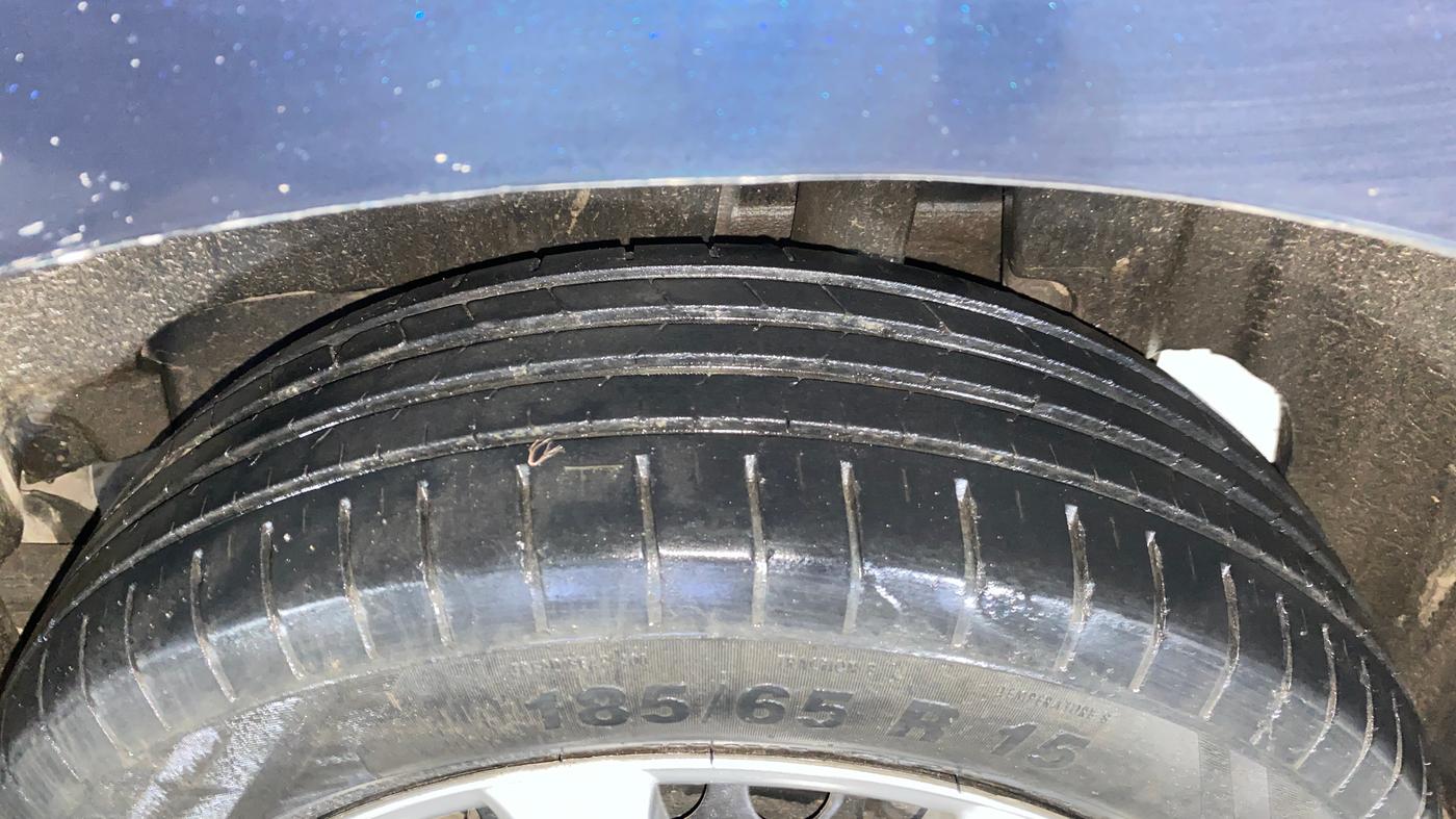 2022 Maruti Baleno DELTA PETROL 1.2, Petrol, Manual, 30,672 km, Left Rear Tyre Tread
