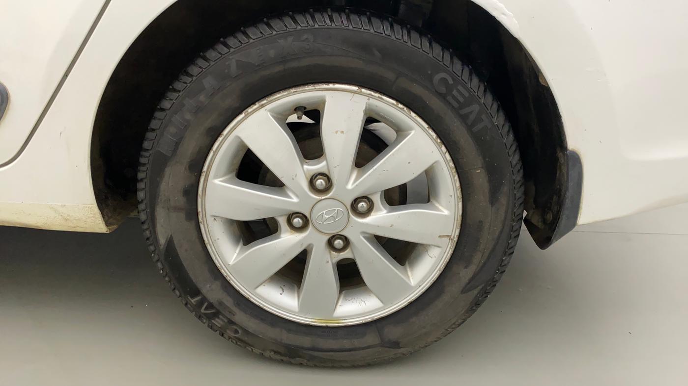 2015 Hyundai Xcent SX 1.2, Petrol, Manual, 34,492 km, Left Rear Wheel