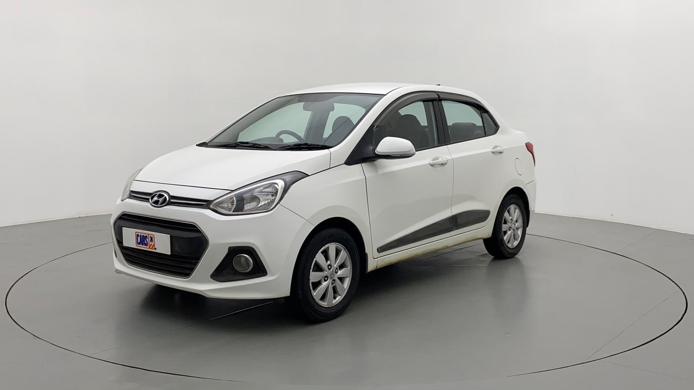 2015 Hyundai Xcent SX 1.2, Petrol, Manual, 34,492 km, Left Front Diagonal