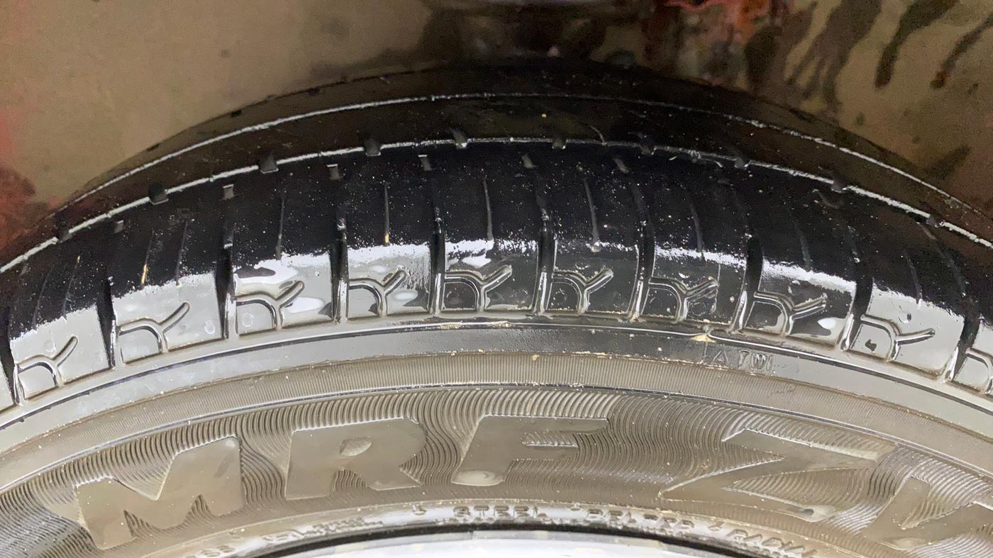 2012 Maruti Alto 800 LXI, Petrol, Manual, 47,778 km, Left Front Tyre Tread