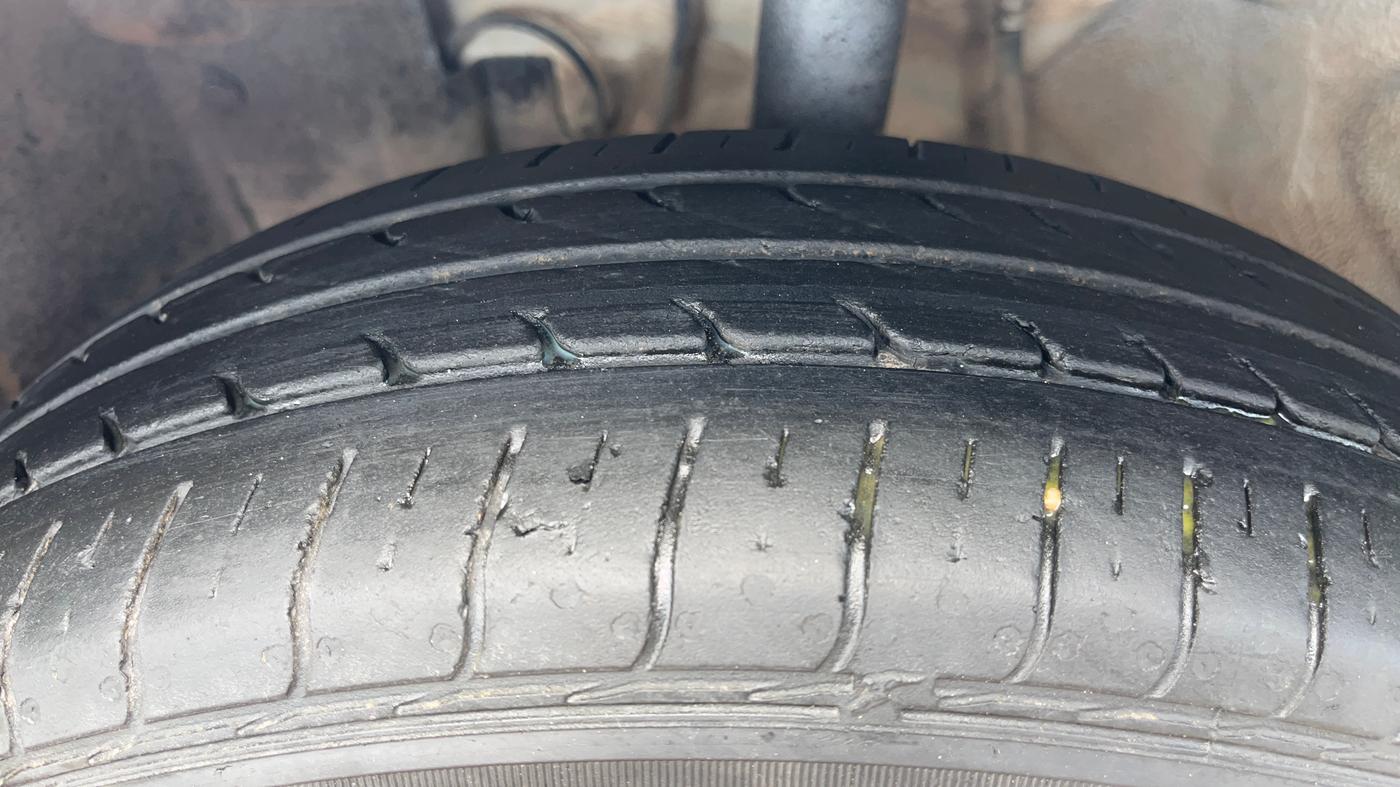 2017 Nissan Micra XL CVT, Petrol, Automatic, 74,591 km, Left Front Tyre Tread