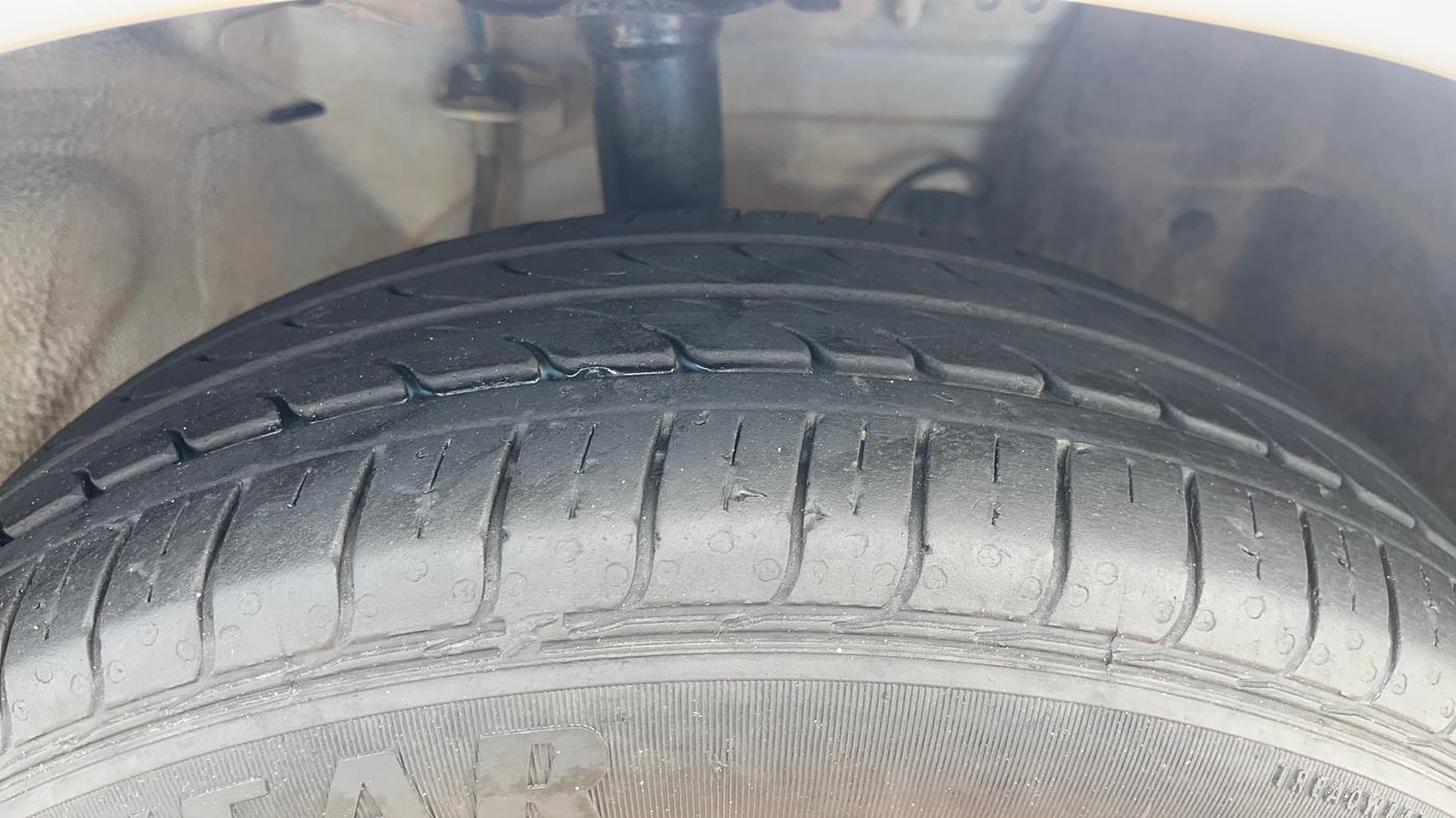 2017 Nissan Micra XL CVT, Petrol, Automatic, 74,591 km, Right Front Tyre Tread