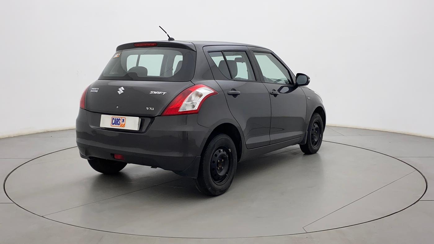 2017 Maruti Swift VXI O, Petrol, Manual, 55,809 km, Right Back Diagonal