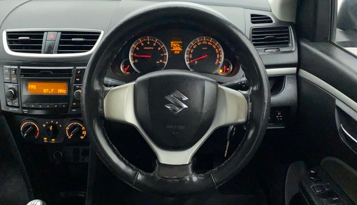 2017 Maruti Swift VXI O, Petrol, Manual, 55,809 km, Steering Wheel Close Up