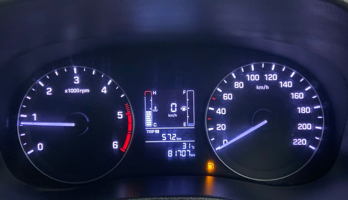2015 Hyundai Creta 1.6 SX CRDI, Diesel, Manual, 81,829 km, Odometer Image