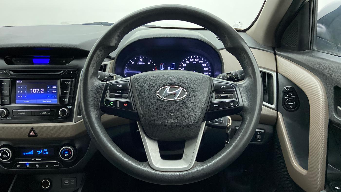 2015 Hyundai Creta 1.6 SX CRDI, Diesel, Manual, 81,829 km, Steering Wheel Close Up