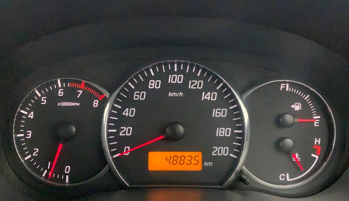 2011 Maruti Swift VXI, Petrol, Manual, 48,835 km, Odometer Image