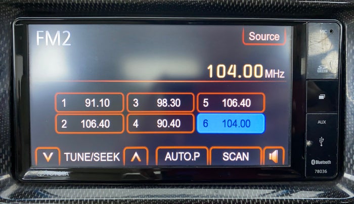 2015 Toyota Corolla Altis G, Petrol, Manual, 66,156 km, Infotainment System