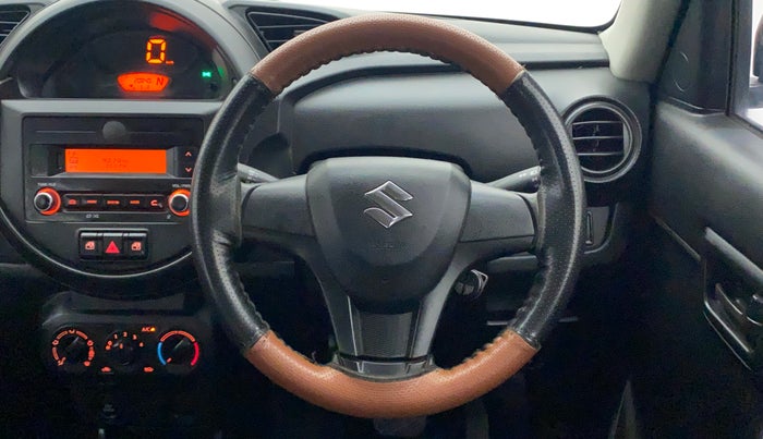 2019 Maruti S PRESSO VXI AMT, Petrol, Automatic, 20,840 km, Steering Wheel Close Up