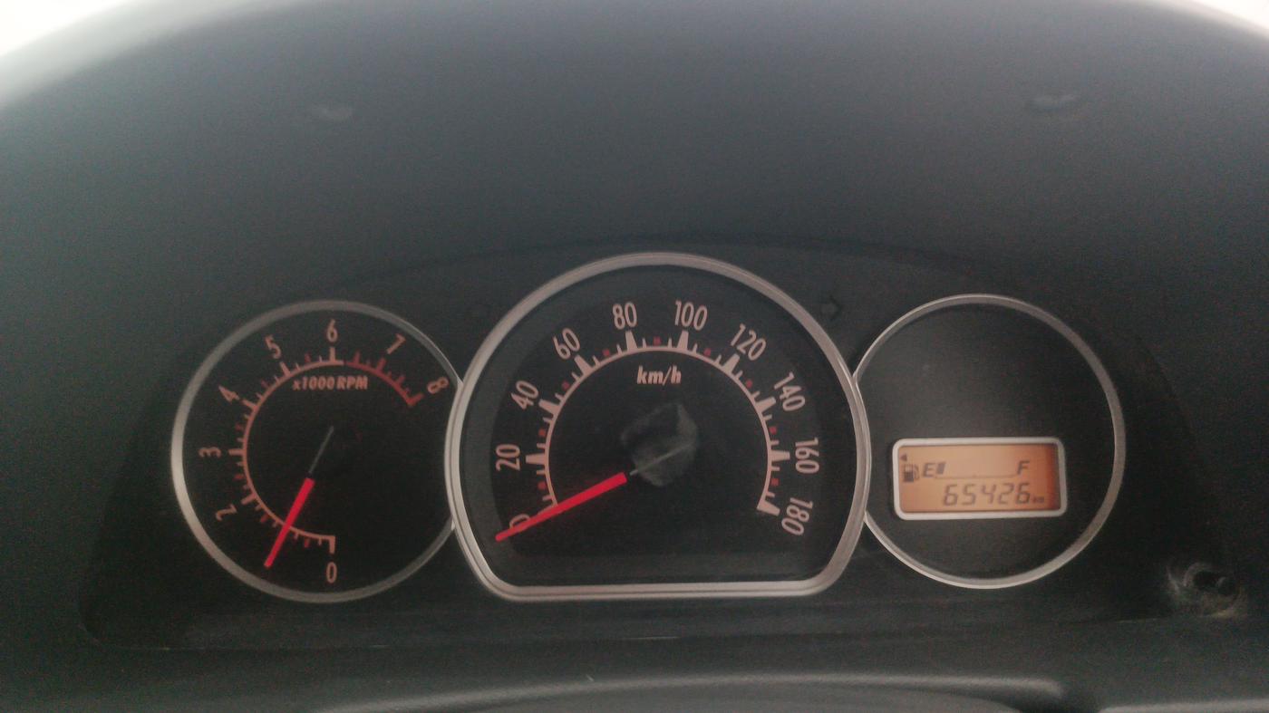 2014 Maruti Alto K10 VXI, CNG, Manual, 65,413 km, Odometer Image