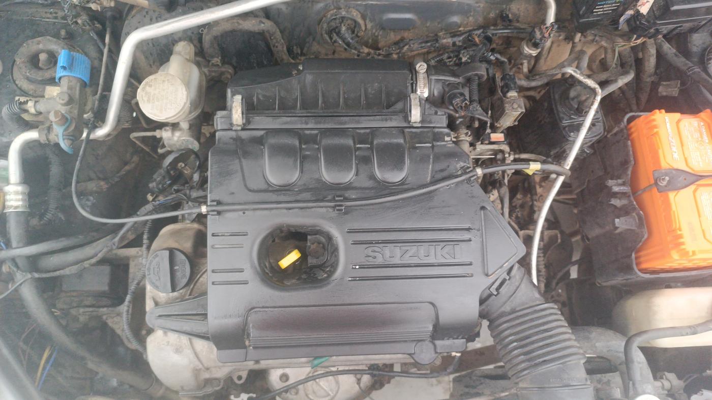 2014 Maruti Alto K10 VXI, CNG, Manual, 65,413 km, Engine View