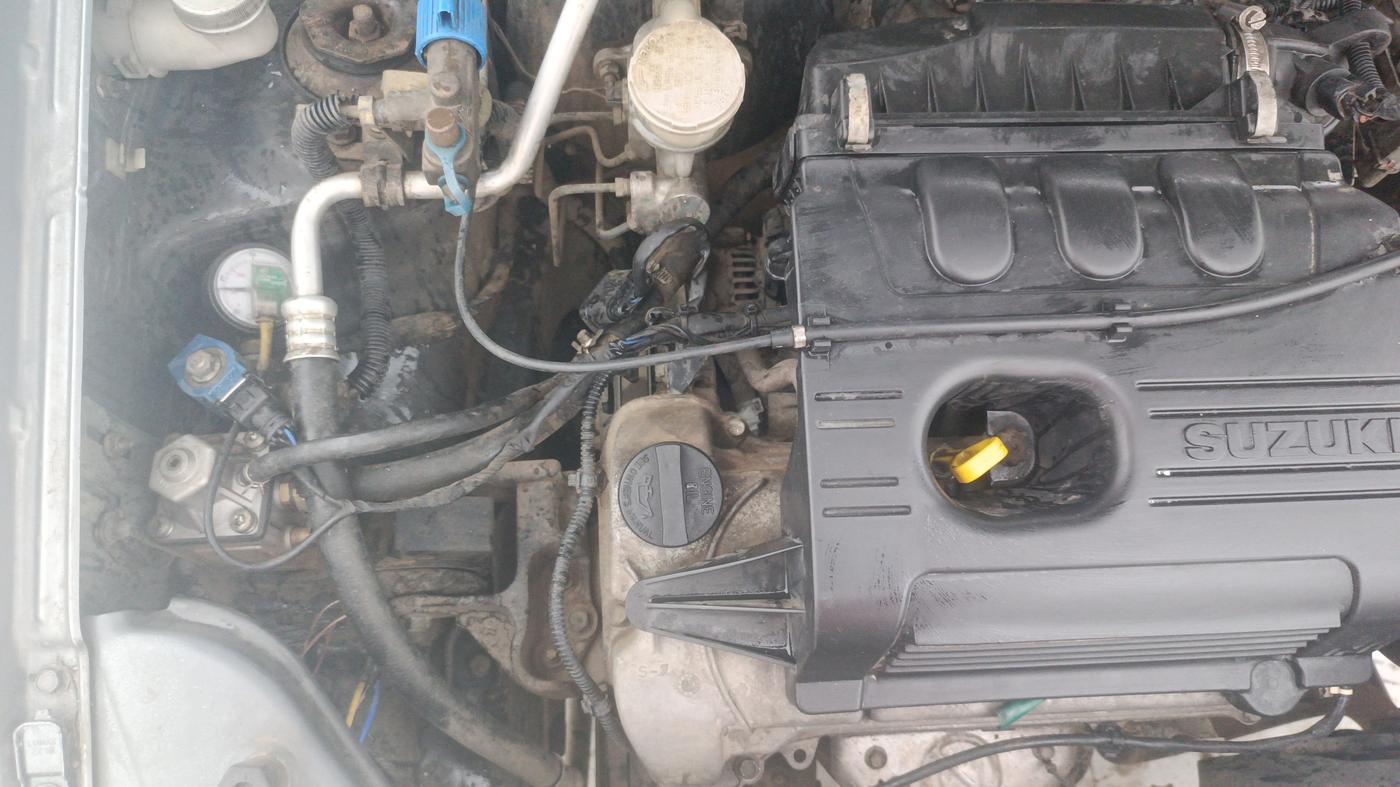 2014 Maruti Alto K10 VXI, CNG, Manual, 65,413 km, Engine View - Right