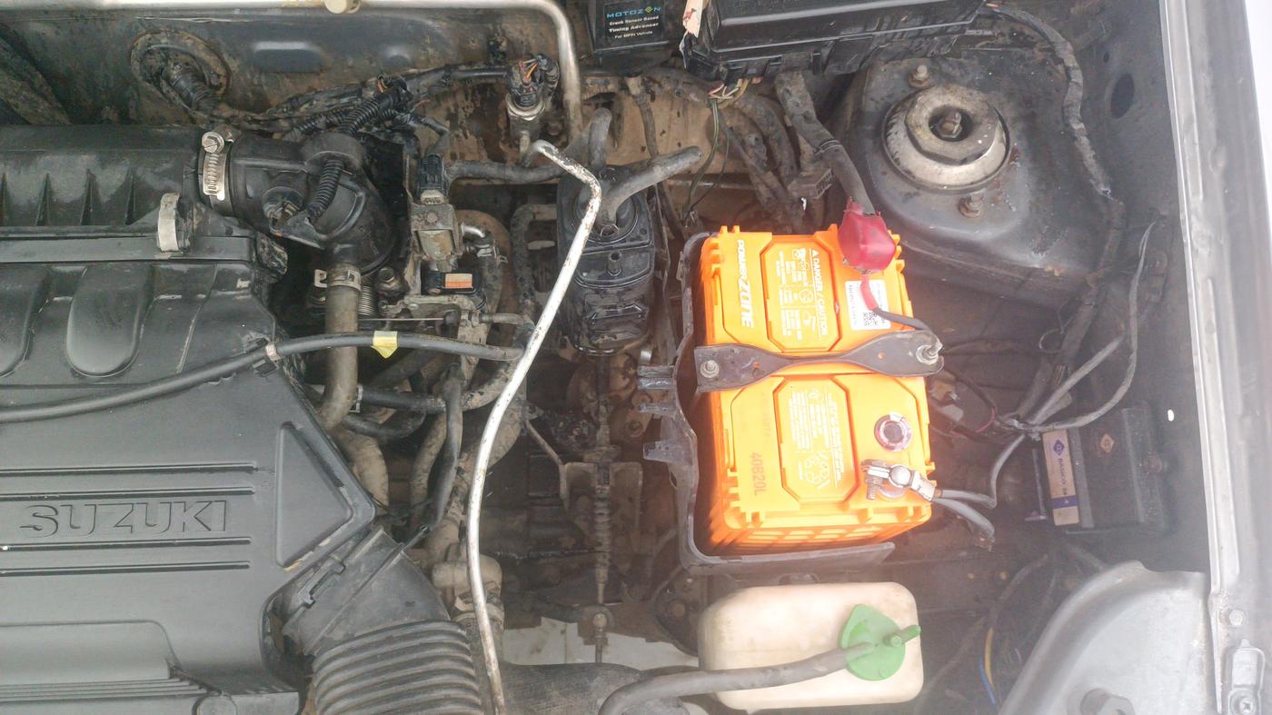 2014 Maruti Alto K10 VXI, CNG, Manual, 65,413 km, Engine View - Left