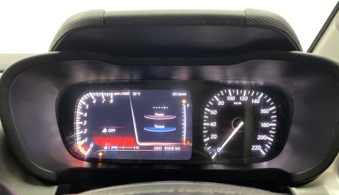 2020 Tata ALTROZ XZ PETROL, Petrol, Manual, 91,016 km, Odometer Image