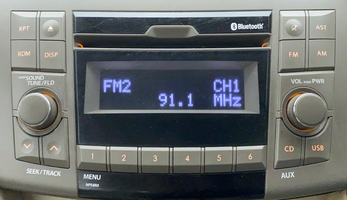 2017 Maruti Ertiga VDI SHVS, Diesel, Manual, 80,076 km, Infotainment System