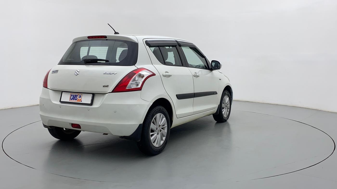 2017 Maruti Swift ZXI D, Petrol, Manual, 53,064 km, Right Back Diagonal