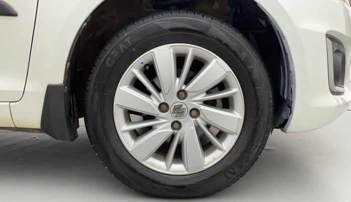 2017 Maruti Swift ZXI D, Petrol, Manual, 53,064 km, Right Front Wheel