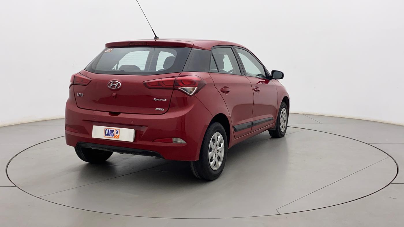 2015 Hyundai Elite i20 SPORTZ 1.2, Petrol, Manual, 65,997 km, Right Back Diagonal