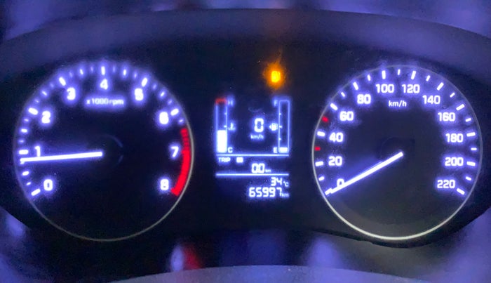 2015 Hyundai Elite i20 SPORTZ 1.2, Petrol, Manual, 65,997 km, Odometer Image