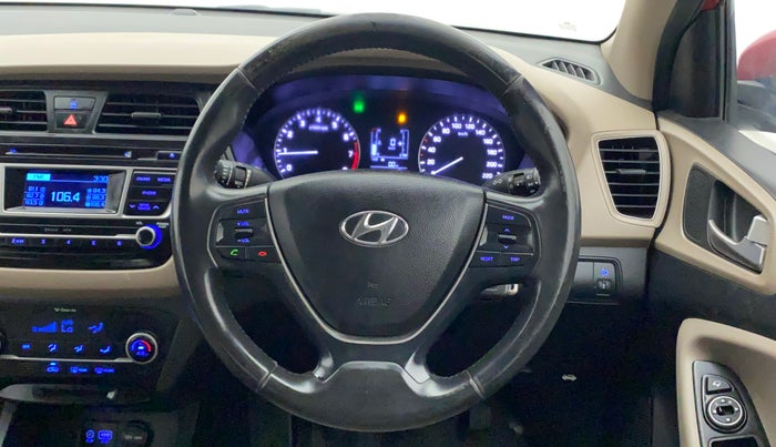 2015 Hyundai Elite i20 SPORTZ 1.2, Petrol, Manual, 65,997 km, Steering Wheel Close Up